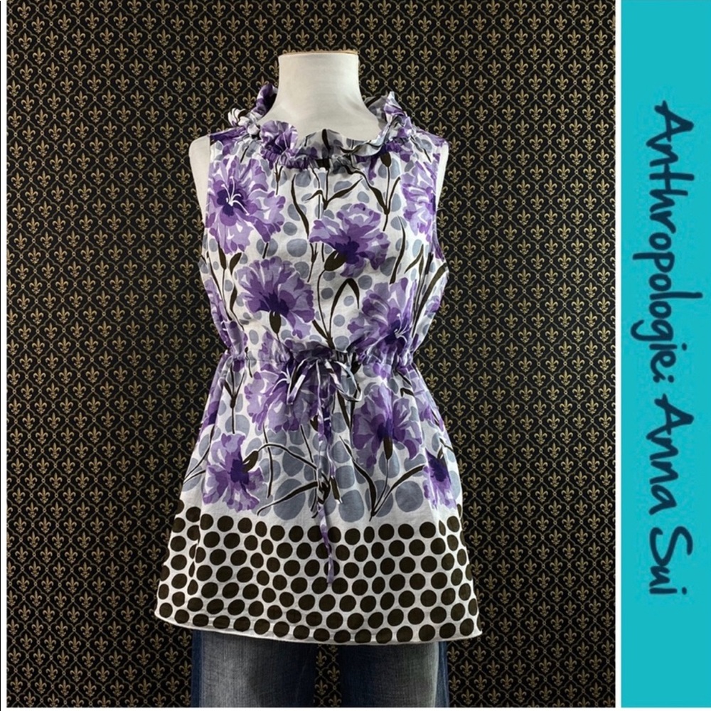 Anthro “Serene Showers Blouse” by Anna Sui